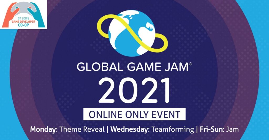 Global Game Jam ONLINE 2021 Banner